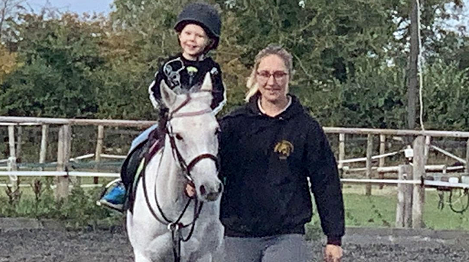 Preschool mini starts saddle riding club