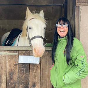 Lisa at Wapley Stables